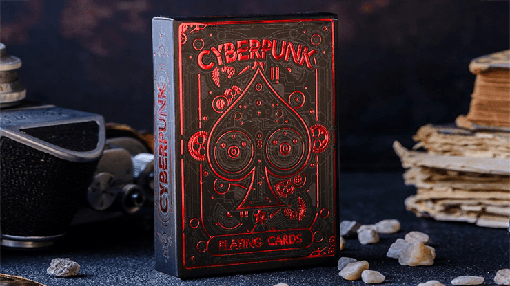 Carti de joc Cyberpunk Red by Elephant Playing Cards - Carti De Joc Premium