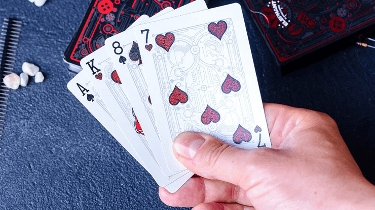 Carti de joc Cyberpunk Red by Elephant Playing Cards - Carti De Joc Premium