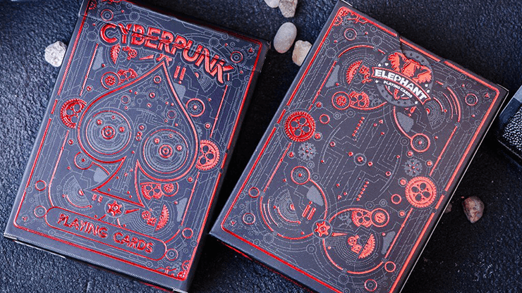 Carti de joc Cyberpunk Red by Elephant Playing Cards - Carti De Joc Premium