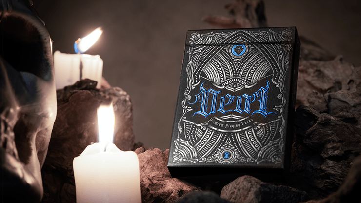 Carti de joc Deal With The Devil Cobalt Blue by Darkside Playing Cards - Carti De Joc Premium