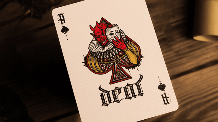 Carti de joc Deal With The Devil Golden Contract by Darkside Playing Cards - Carti De Joc Premium