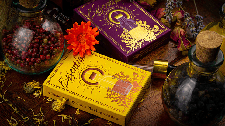 Carti de joc Essential Calendula & Lavender SET 2 pachete by Jocu Playing Cards - Carti De Joc Premium