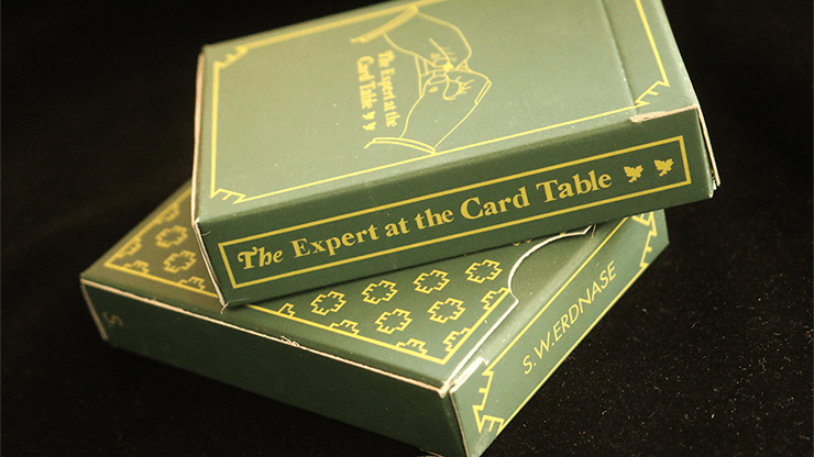 Carti de joc Expert at the Card Table Green by Magic Encarta - Carti De Joc Premium