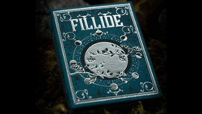 Carti de joc Fillide: A Sicillian Folk Tale Aqua V2 by Jocu Playing Cards - Carti De Joc Premium