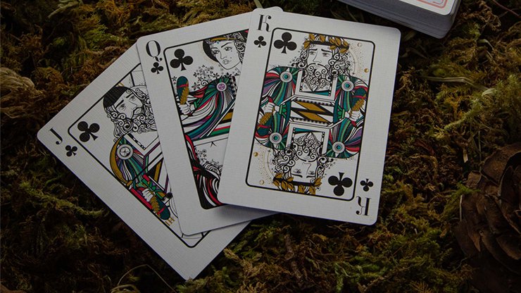 Carti de joc Fillide: A Sicillian Folk Tale Aria V2 by Jocu Playing Cards - Carti De Joc Premium