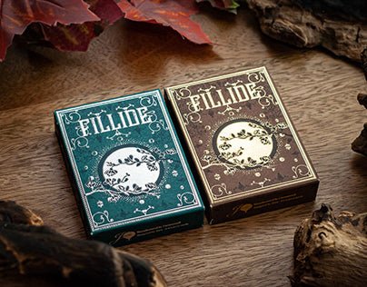 Carti de joc Fillide: A Sicillian Folk Tale SET 2 pack Terra & Aqua V2 by Jocu Playing Cards - Carti De Joc Premium