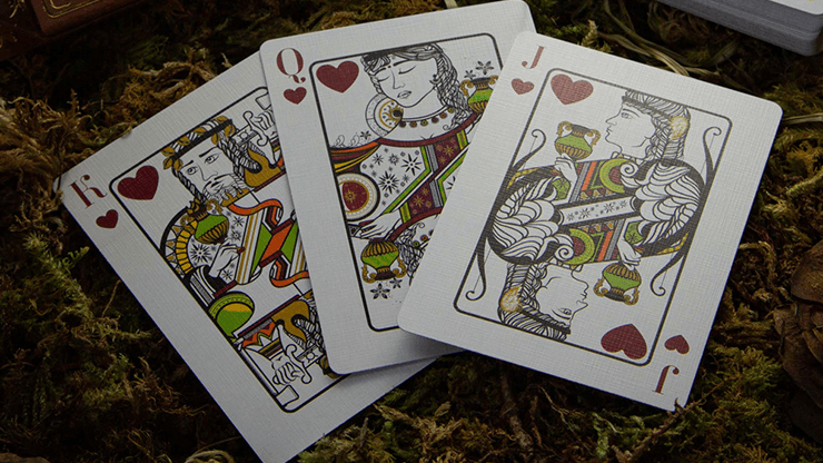 Carti de joc Fillide: A Sicillian Folk Tale Terra V2 by Jocu Playing Cards - Carti De Joc Premium