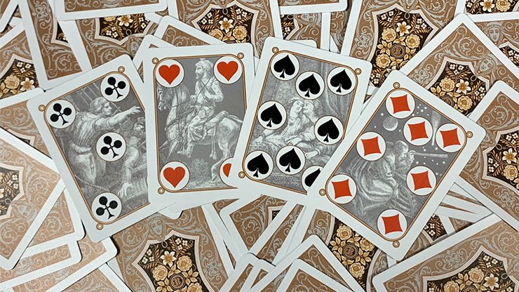 Carti de joc Four Continents Cooper by PlayingCardDecks - Carti De Joc Premium