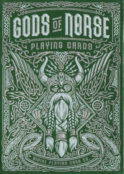 Carti de joc Gods of Norse Olive Esse by Divine Playing Cards - Carti De Joc Premium