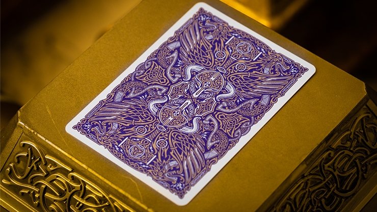 Carti de joc Gods of Norse Purple Royale by Divine Playing Cards - Carti De Joc Premium