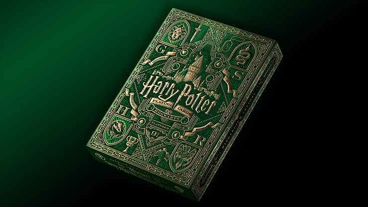 Carti de joc Harry Potter Green-Slytherin by Theory 11 - Carti De Joc Premium