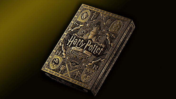 Carti de joc Harry Potter Yellow-Hufflepuff by Theory 11 - Carti De Joc Premium