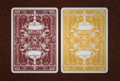 Carti de joc Hops & Barley Pale Gold & Deep Amber SET 2 pachete by Jocu Playing Cards - Carti De Joc Premium