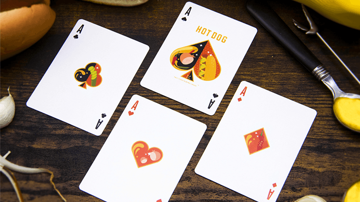 Carti de joc Hot Dog By Fast Food Playing Cards - Carti De Joc Premium