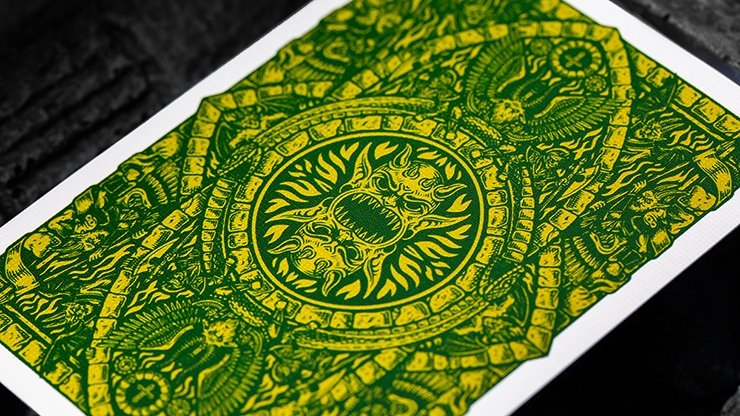 Carti de joc Inferno Emerald Blaze Edition by Darkside Playing Cards - Carti De Joc Premium