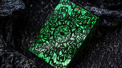 Carti de joc Inferno Emerald Blaze Edition by Darkside Playing Cards - Carti De Joc Premium