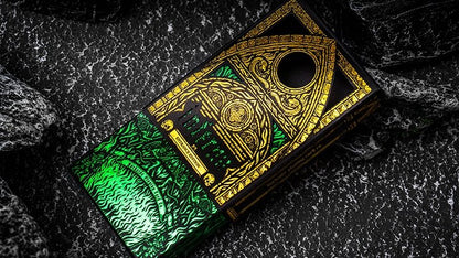 Carti de joc Inferno Emerald Blaze Edition by Darkside Playing Cards - Carti De Joc Premium