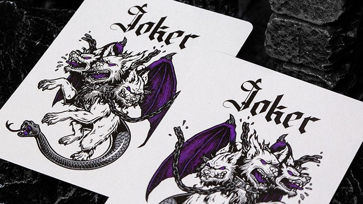 Carti de joc Inferno Violet Vengeance Edition by Darkside Playing Cards - Carti De Joc Premium