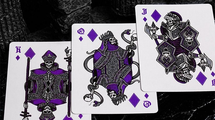 Carti de joc Inferno Violet Vengeance Edition by Darkside Playing Cards - Carti De Joc Premium