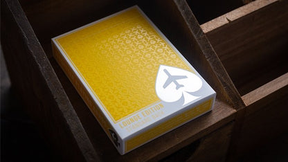 Carti de joc Jetsetter Lounge Edition in Taxyway Yellow by Jetsetter Playing Cards - Carti De Joc Premium