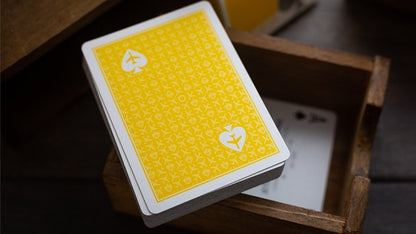 Carti de joc Jetsetter Lounge Edition in Taxyway Yellow by Jetsetter Playing Cards - Carti De Joc Premium