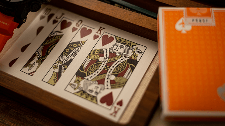 Carti de joc Jetsetter Orange Lounge Edition Limited Back by Jetsetter Playing Cards - Carti De Joc Premium