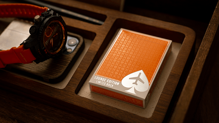 Carti de joc Jetsetter Orange Lounge Edition Limited Back by Jetsetter Playing Cards - Carti De Joc Premium