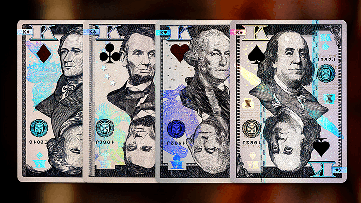 Carti de joc Legal Tender Holographic by Kings Wild Project - Carti De Joc Premium