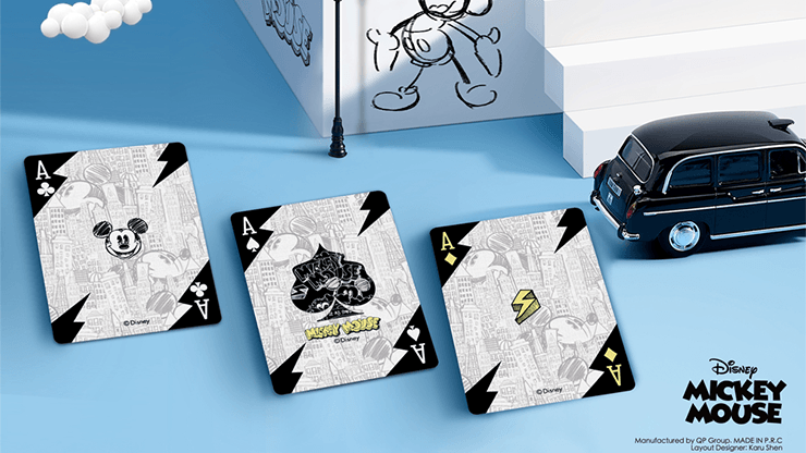 Carti de joc Mickey Mouse by Solokid Playing Cards - Carti De Joc Premium