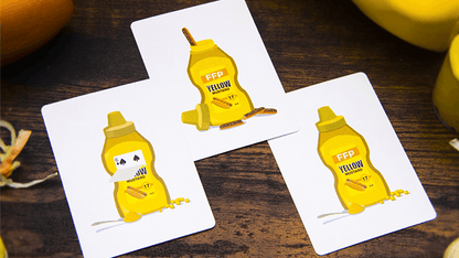 Carti de joc Mustard by Fast Food Playing Cards - Carti De Joc Premium