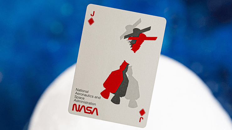 Carti de joc NASA Worm Edition by Fulton's Playing Cards - Carti De Joc Premium