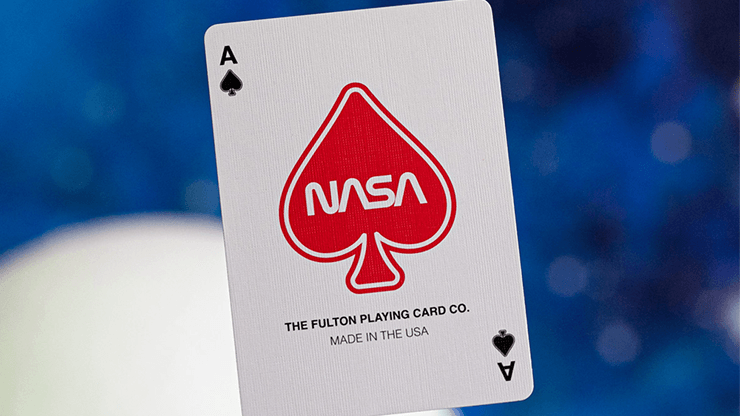 Carti de joc NASA Worm Edition by Fulton's Playing Cards - Carti De Joc Premium