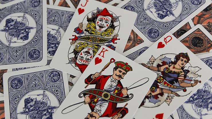 Carti de joc No 47 Circus Peach by PlayingCardDecks - Carti De Joc Premium