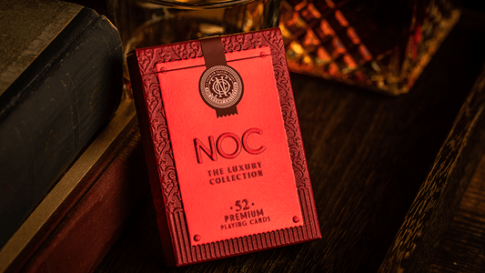 Carti de joc Noc Luxury Collection Ruby by Riffle Shuffle & The House Of Playing Cards - Carti De Joc Premium