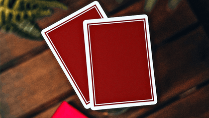 Carti de joc NOC Pro 2021 Burgundy Red by The House of Playing Cards - Carti De Joc Premium