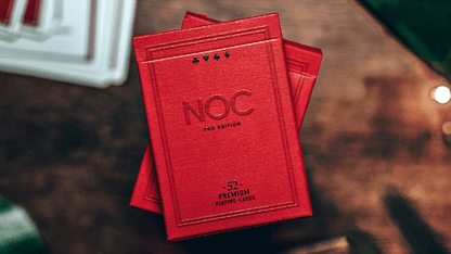 Carti de joc NOC Pro 2021 Burgundy Red by The House of Playing Cards - Carti De Joc Premium