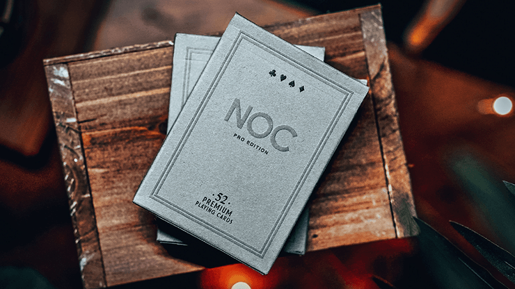 Carti de joc NOC Pro 2021 Greystone by The House of Playing Cards - Carti De Joc Premium