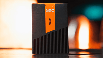 Carti de joc NOC3000X3 : Black/Orange (Human) by The House Of Playing Cards - Carti De Joc Premium