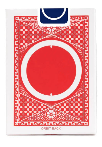 Carti de joc Orbit Tally Ho Circle Back Red by Orbit Playing Cards - Carti De Joc Premium