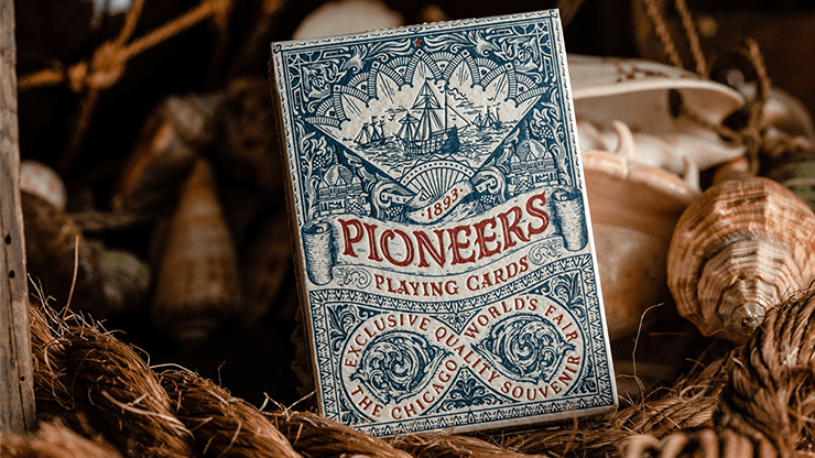 Carti de joc Pioneers Blue by Ellusionist - Carti De Joc Premium