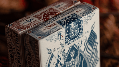 Carti de joc Pioneers Blue by Ellusionist - Carti De Joc Premium