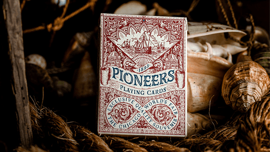 Carti de joc Pioneers Red by Ellusionist - Carti De Joc Premium