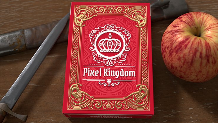 Carti de joc Pixel Kingdom Red Edition by Plan52 - Carti De Joc Premium