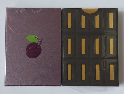 Carti de joc Plum Pi & Chocolate Pi SET 2 pack by Kings Wild Project - Carti De Joc Premium