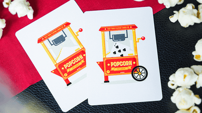 Carti de joc Popcorn by Fast Food Playing Cards - Carti De Joc Premium