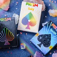 Carti de joc Prism Dusk, Day & Night SET 3 pachete by Elephant Playing Cards - Carti De Joc Premium