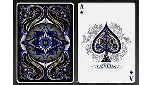 Carti de joc Realms Blue by Card Experiment - Carti De Joc Premium