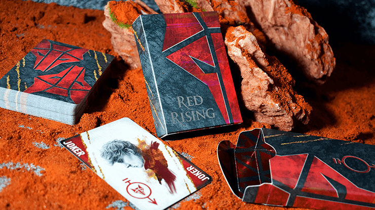 Carti de joc Red Rising - House Of Mars by Midnight Cards - Carti De Joc Premium