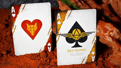 Carti de joc Red Rising & Red Rising - House of Mars SET 2 pachete by Midnight Cards - Carti De Joc Premium