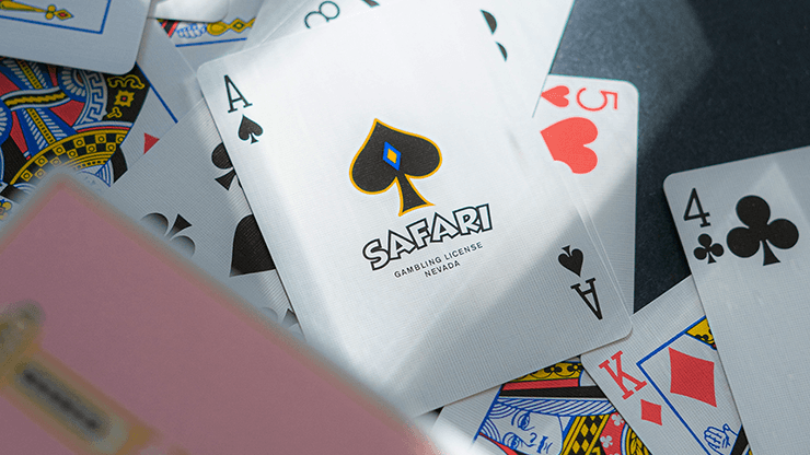 Carti de joc Safari Casino Pink by Gemini Decks - Carti De Joc Premium